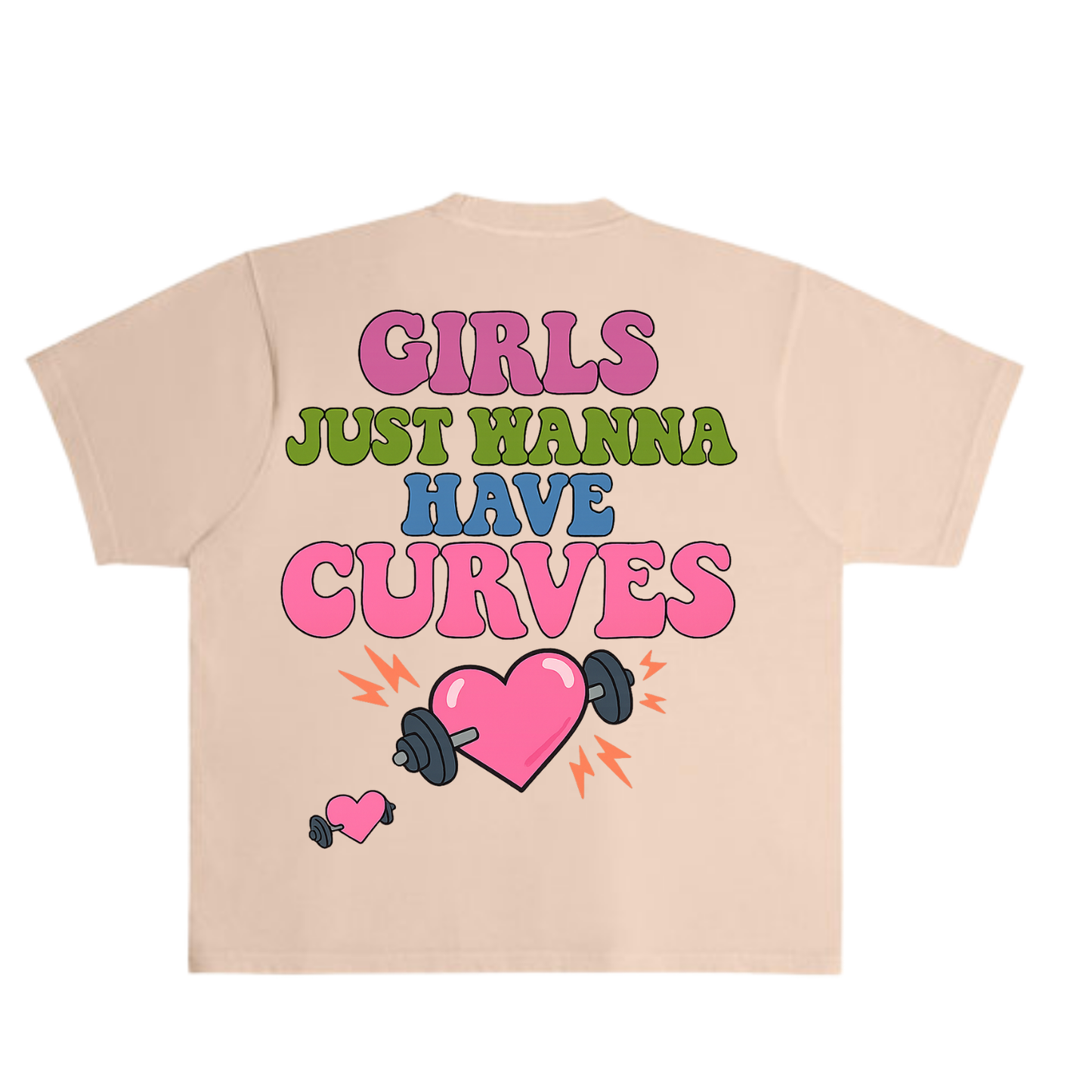 HC Signature Tshirt ( Girls just wanna have CURVES
