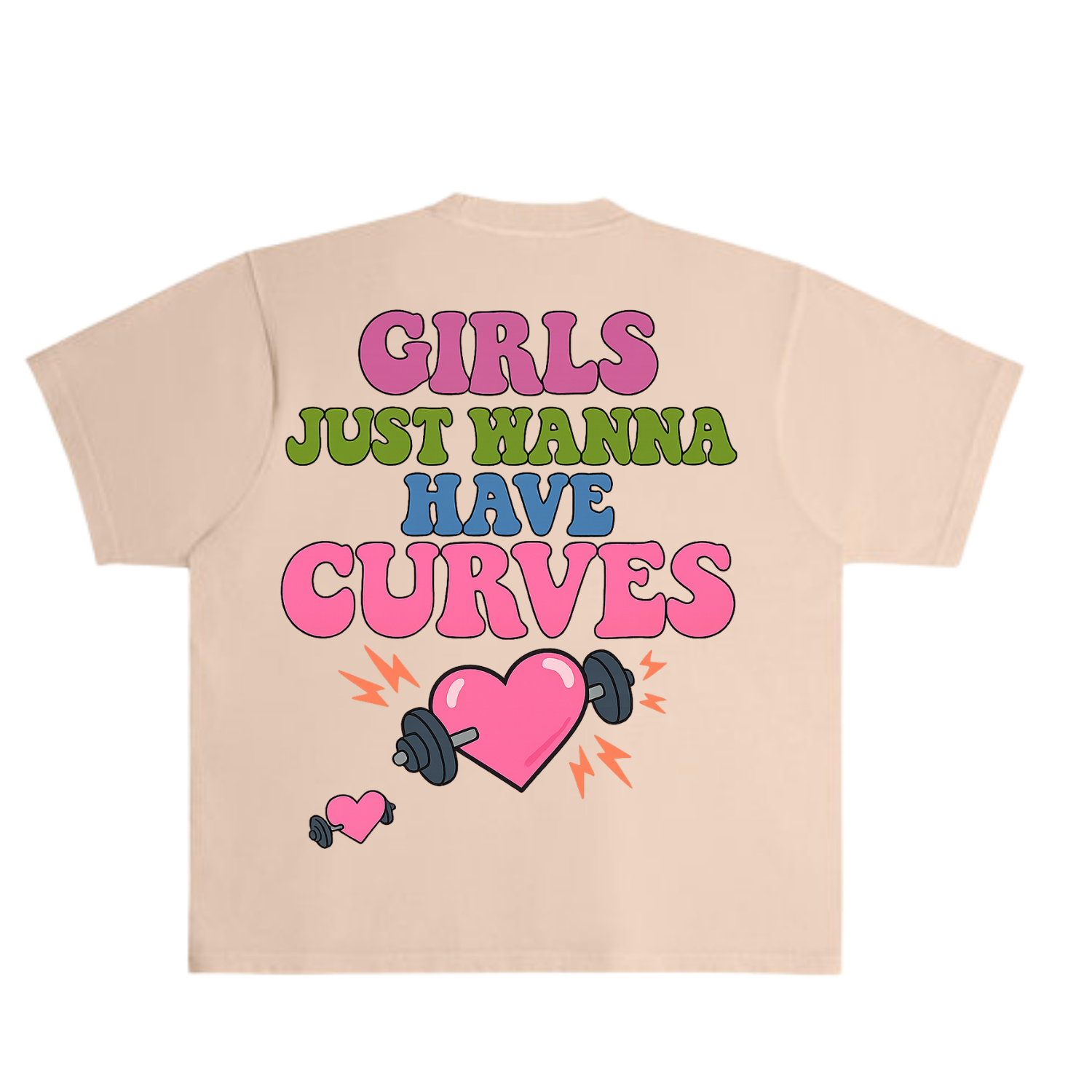 Girls Just Wanna Have Curves Tee