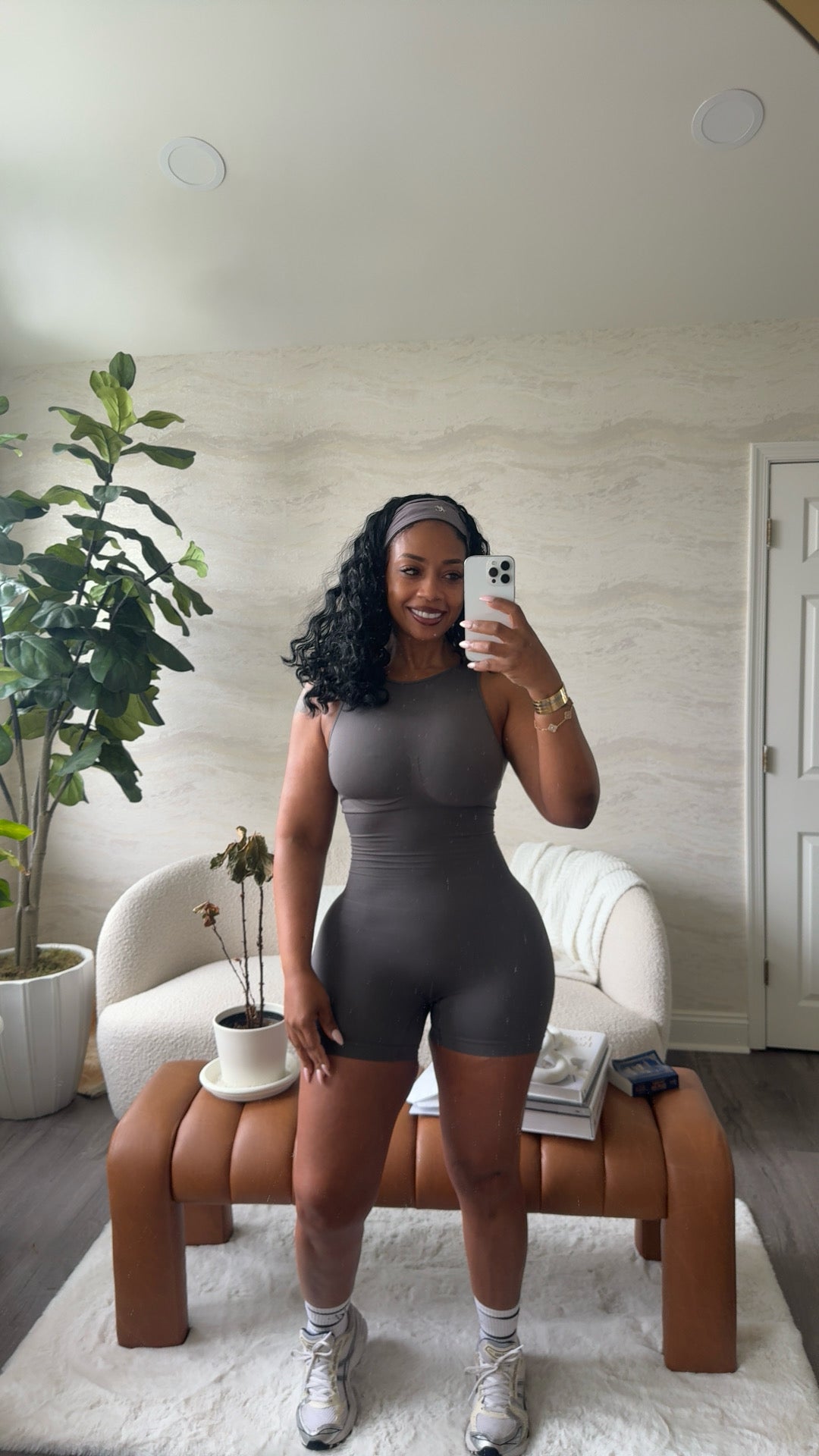 Sexy U Back JUMPSUIT