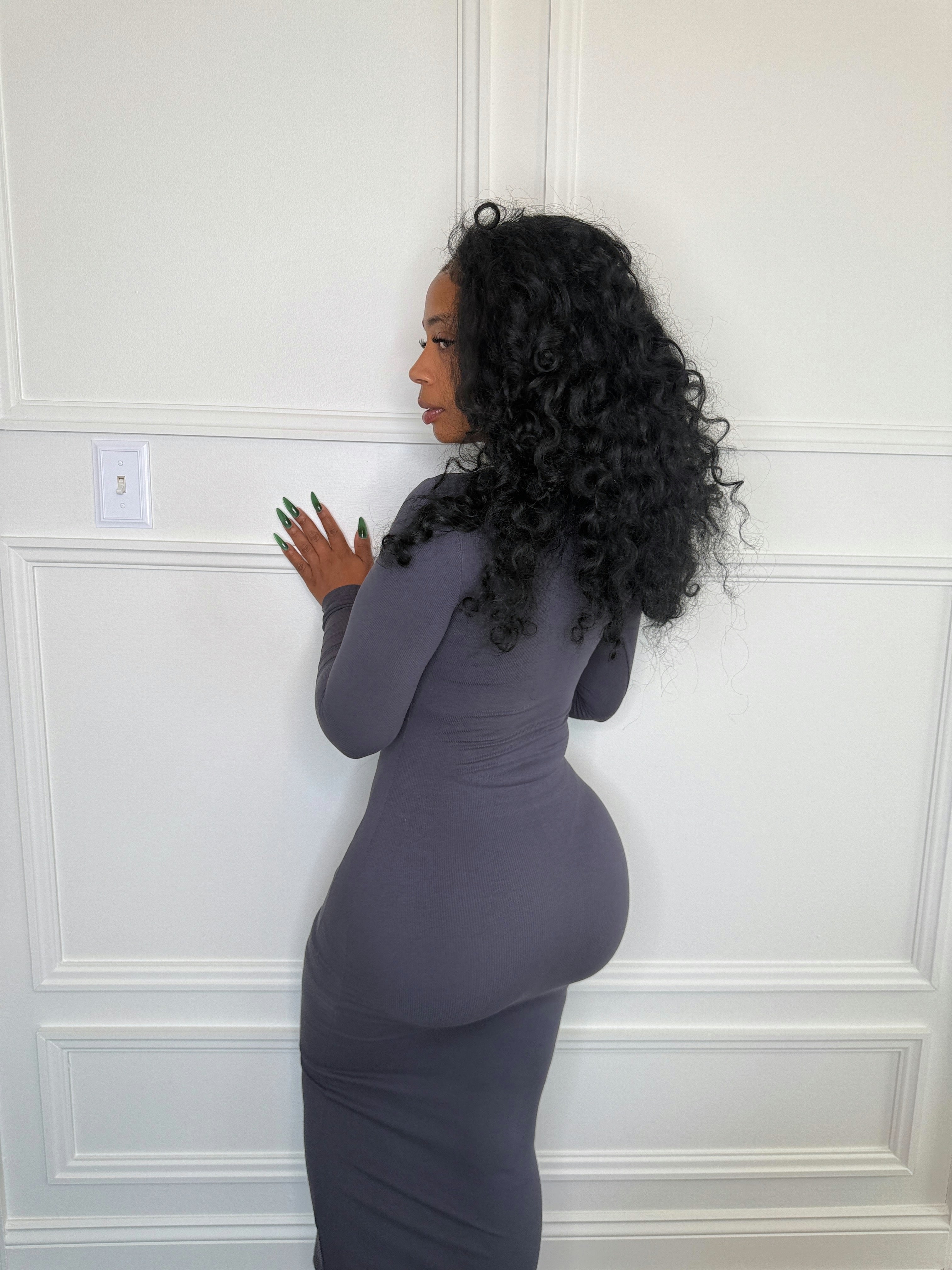 MAXI DRESS-LONG SLEEVE