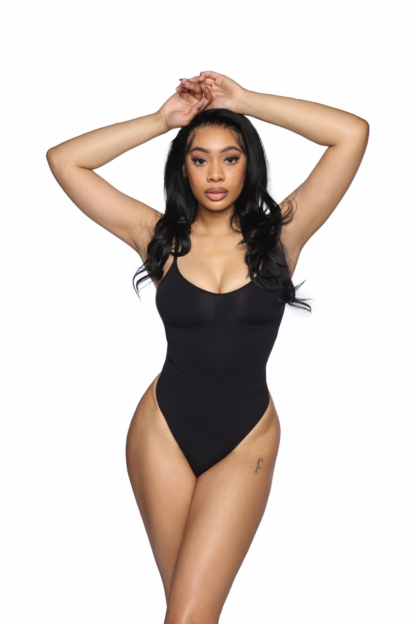 BESTIE- Seamless Sculpt Thong Bodysuit