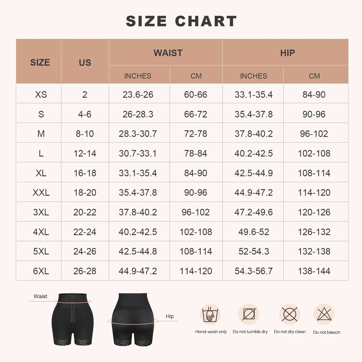 Butt Lifter Shaping Shorts - Mid Waist