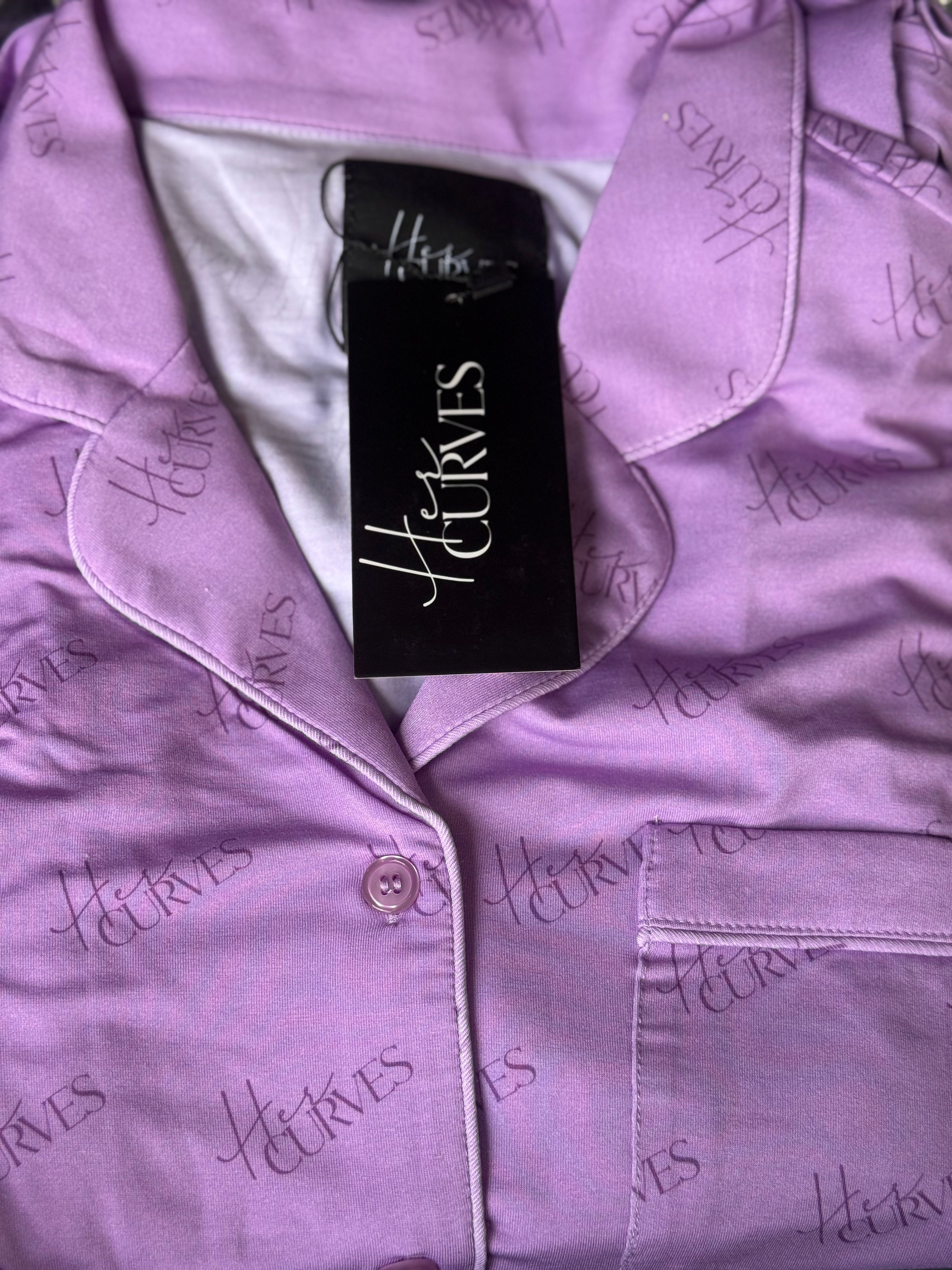 Hercurves short sleeve & short set pajamas set