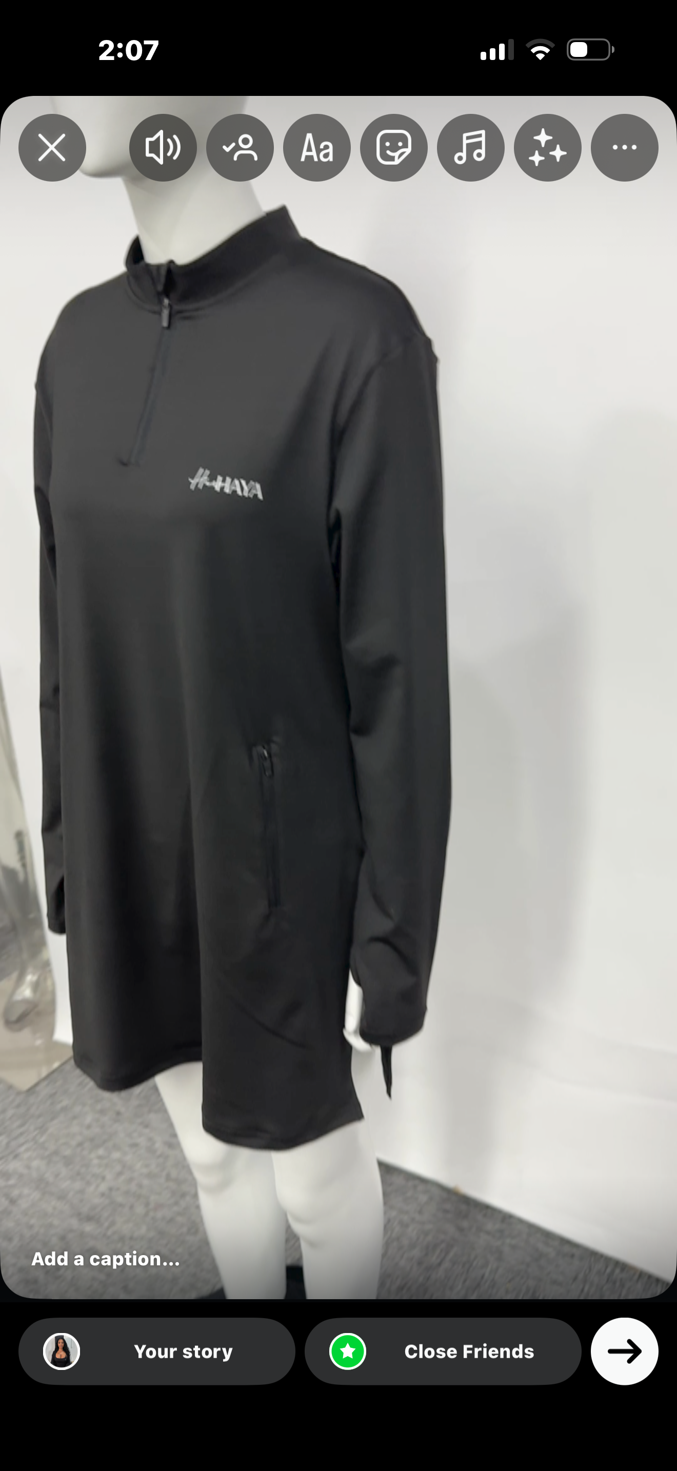 Her Haya Modest Long Sleeve Top