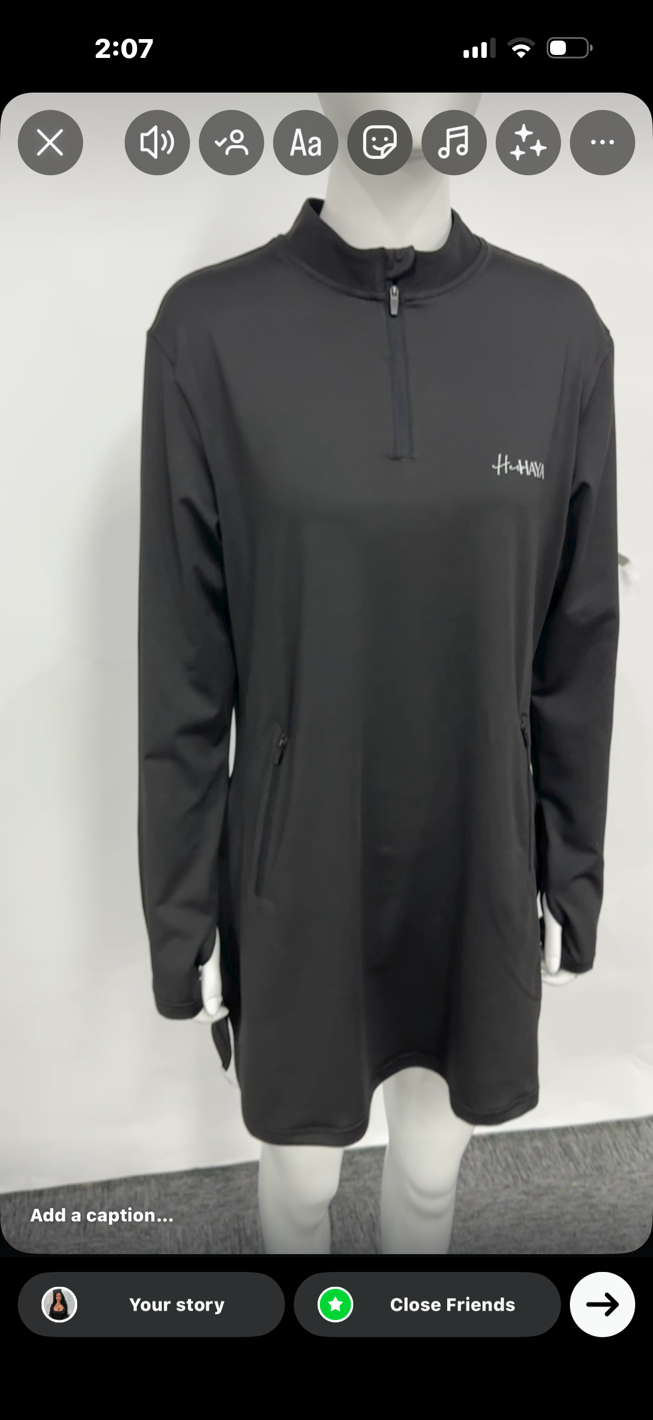 Her Haya Modest Long Sleeve Top