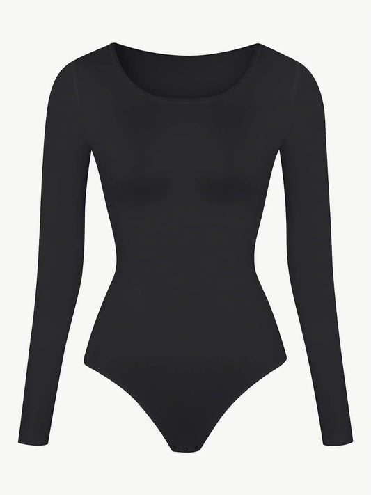 Long DAY Sleeve Seamless Slim Bodysuit