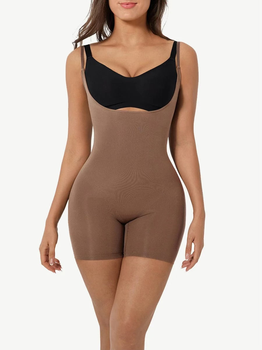 MINE AGAIN-Seamless Sculpted One-piece Hip Lifter Shapewear