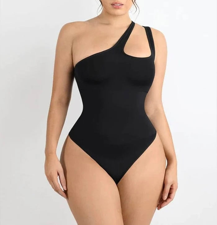 SISSY-One-shoulder Compression Bodysuit