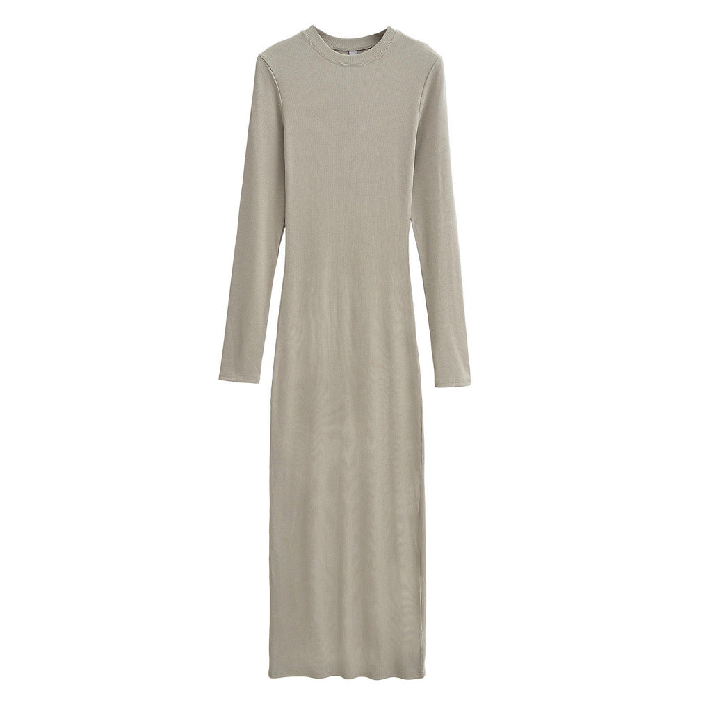 MAXI DRESS-LONG SLEEVE