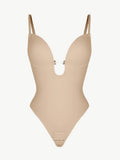 LET'S GET MARRIED beauty back low cut body suit