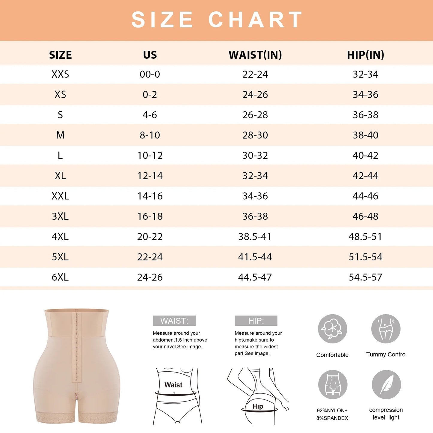 BBL Shaping Shorts - High Waist