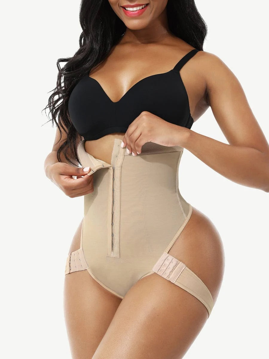 HER CURVES High Waist Butt Lifter W/ 2 Side Straps